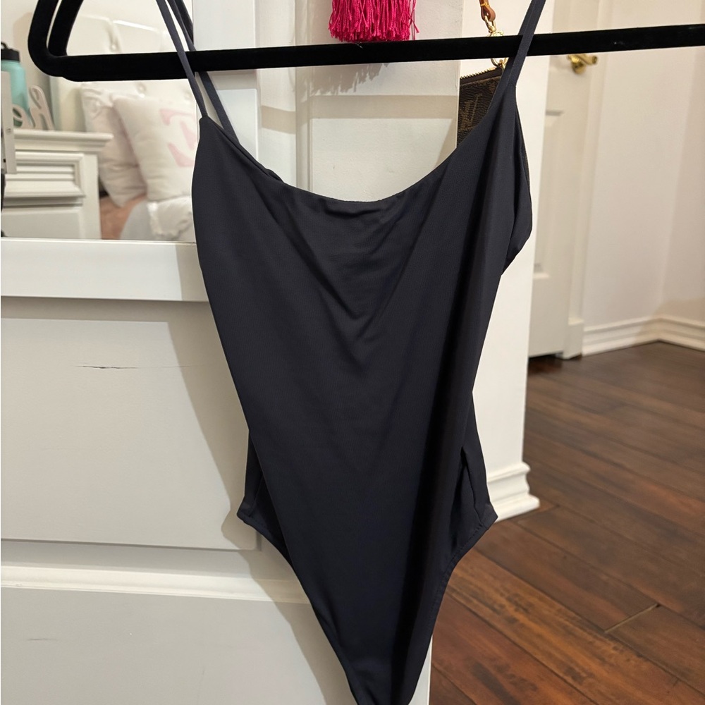 Zara dark grey bodysuit